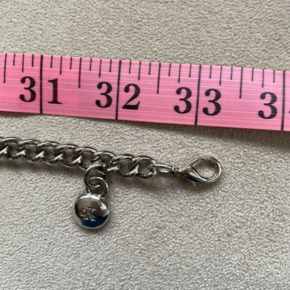 CALVIN KLEIN “CK” chain belt main image 5